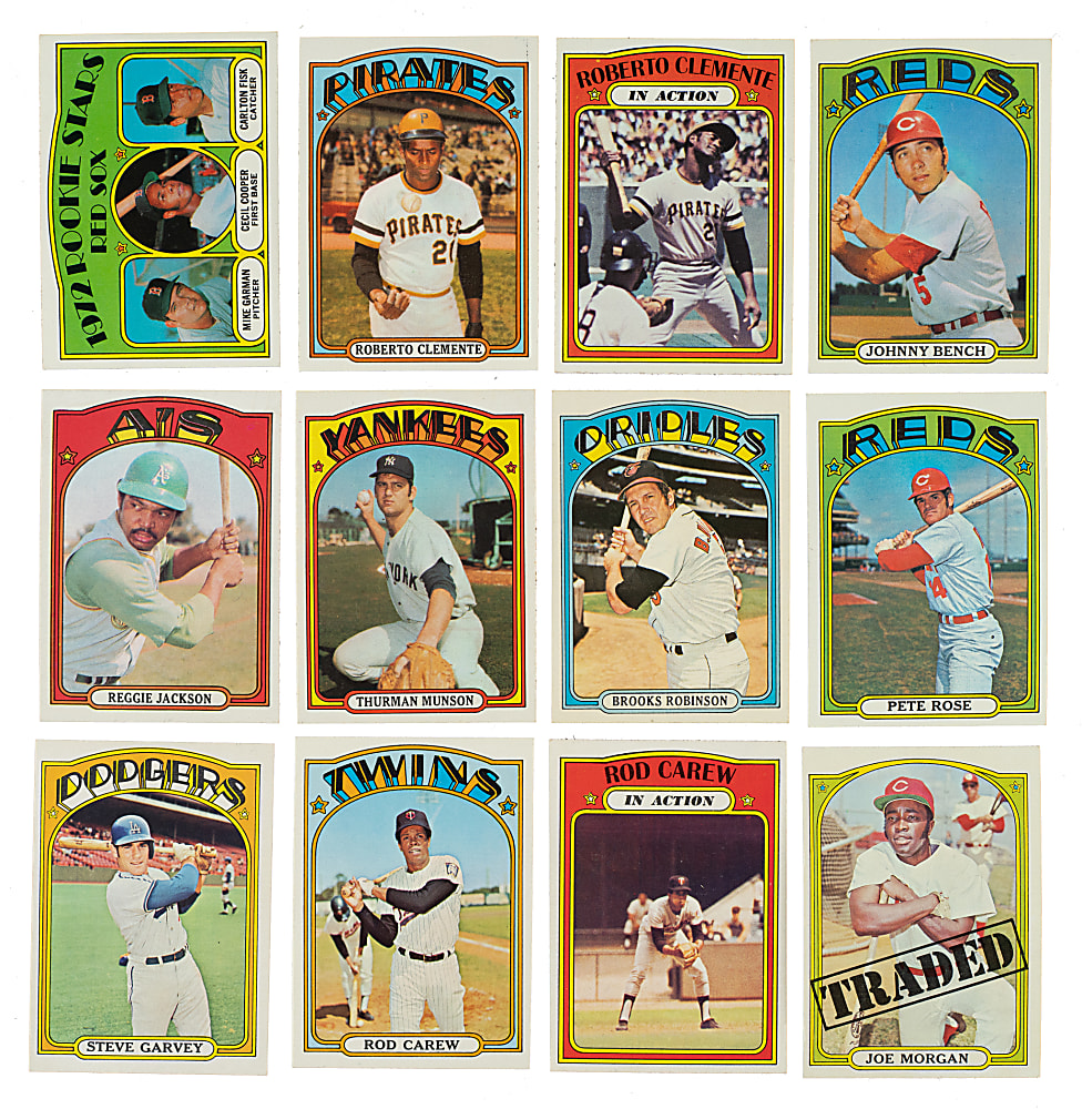High-Grade 1972 Topps Complete Set (787)