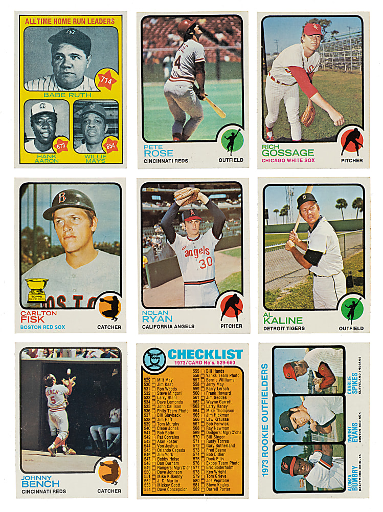 High-Grade 1973 Topps Complete Set (660)