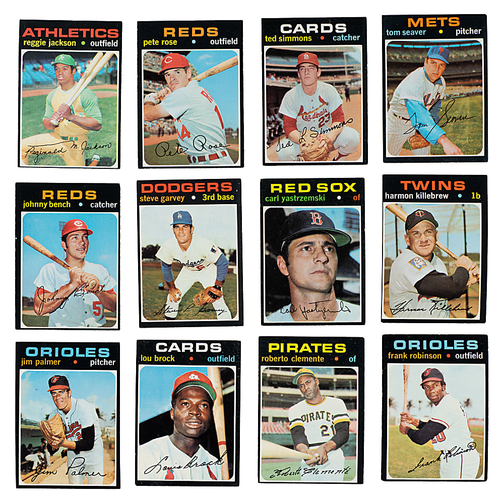 1971 Topps Complete Set (752)