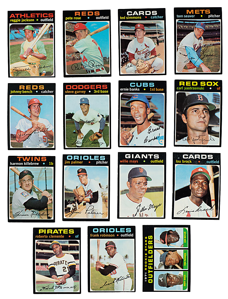1971 Topps Complete Set (752)