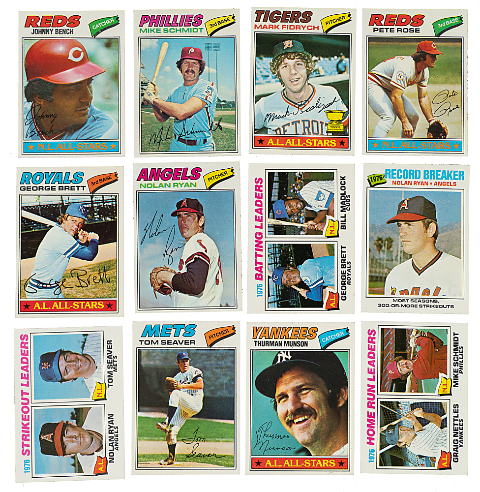 High-Grade 1977 Topps Complete Set (660)