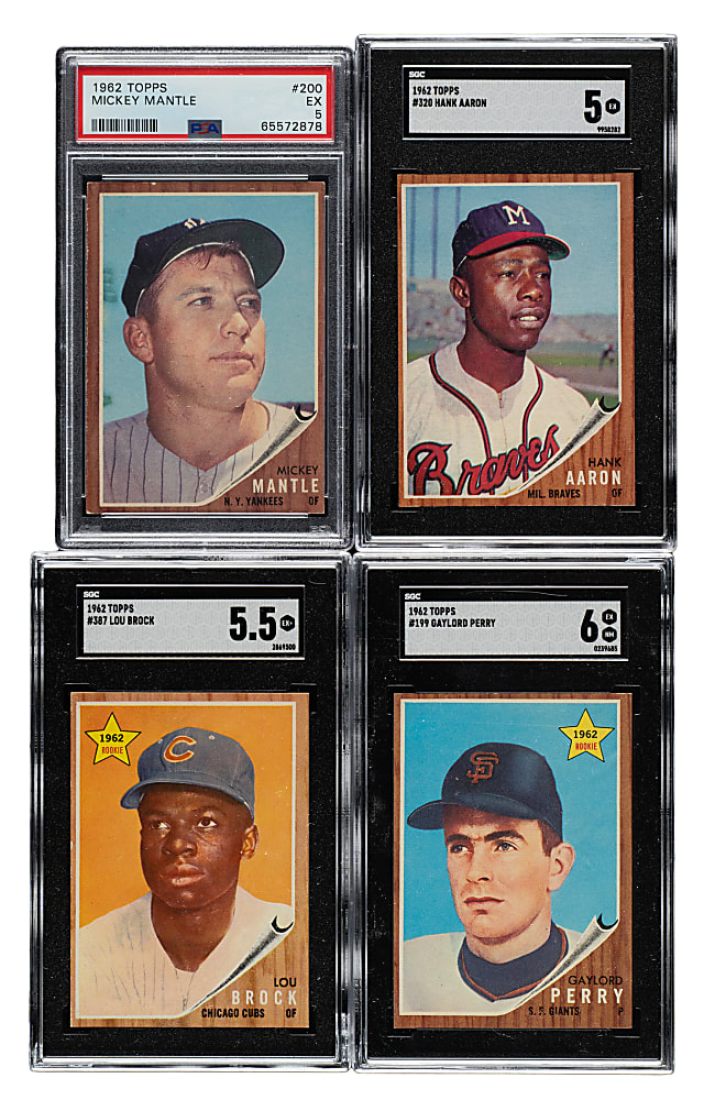 1962 Topps Complete Set (598)
