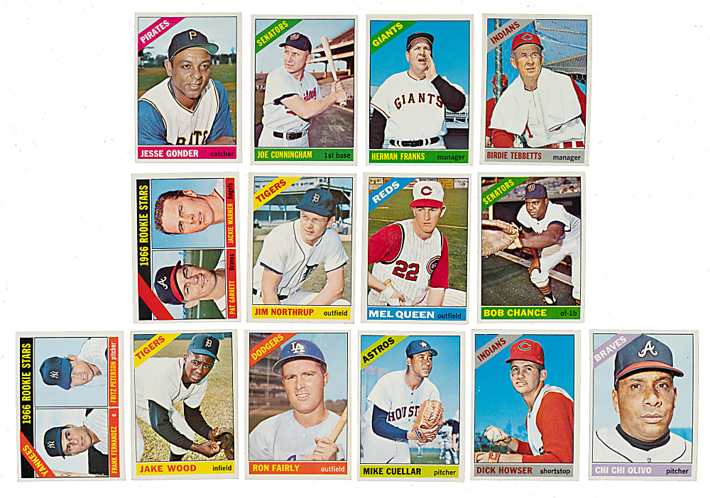 1966 Topps Complete Set (598) Including #50 Mickey Mantle SGC EX/NM 6
