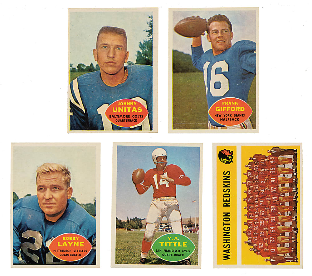 1960 Topps Football Complete Set (132)