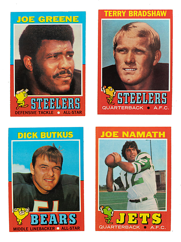 1971 Topps Football Complete Set (263)