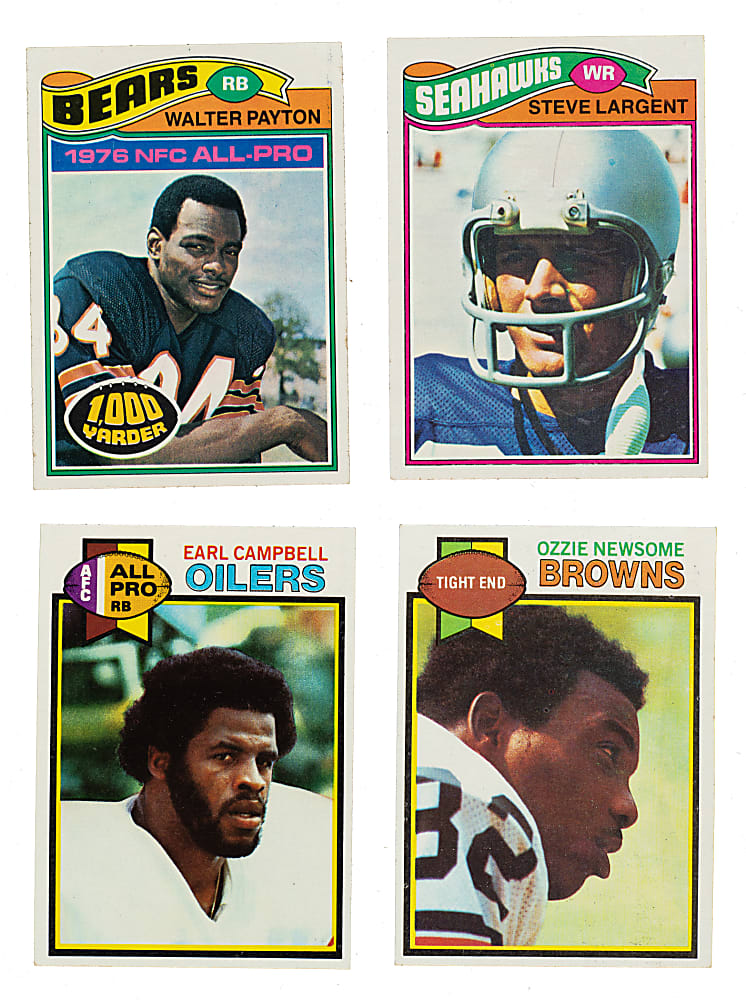 1977 and 1979 Topps Football Complete Set Pair (2 Sets, 1,056 Cards)