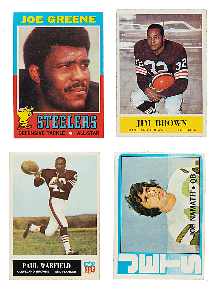 1952 to 1979 Topps, Bowman, and Philadelphia Football Shoebox Collection (2,425) Including 400+ Hall of Famers