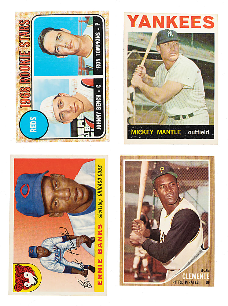 1954 to 1969 Topps and Post Cereal Shoebox Collection (1,229) Including 97 Hall of Famers