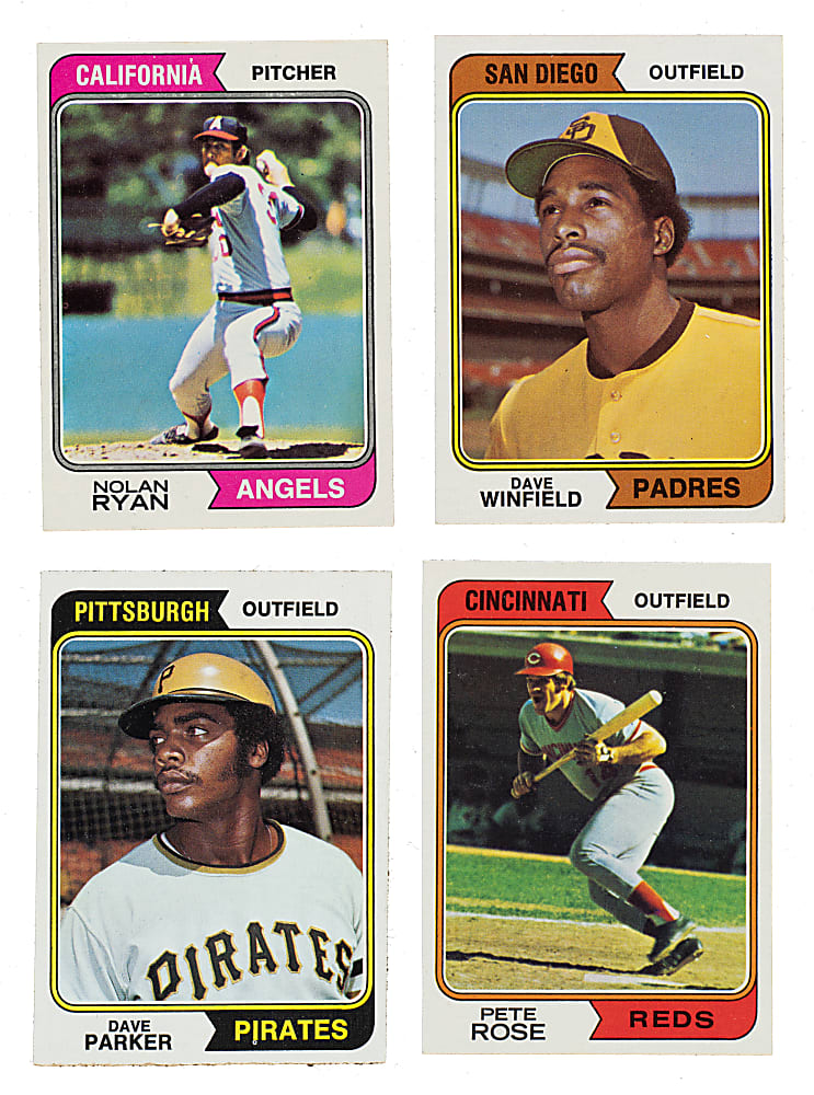 High-Grade 1974 Topps Complete Master Set (746)
