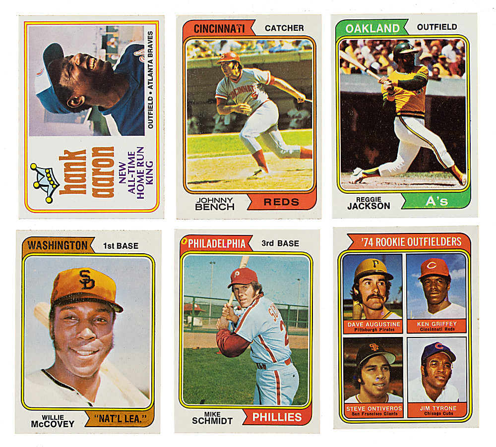 High-Grade 1974 Topps Complete Master Set (746)