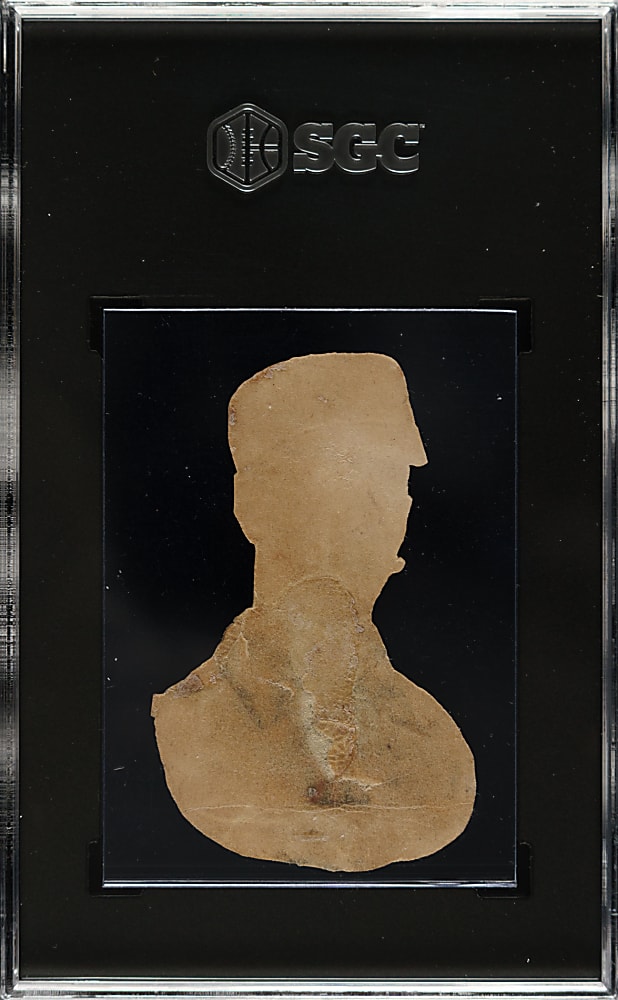 1888 H. D. Smith & Company Baseball Gum Card Die-Cuts Hardy Richardson SGC POOR 1