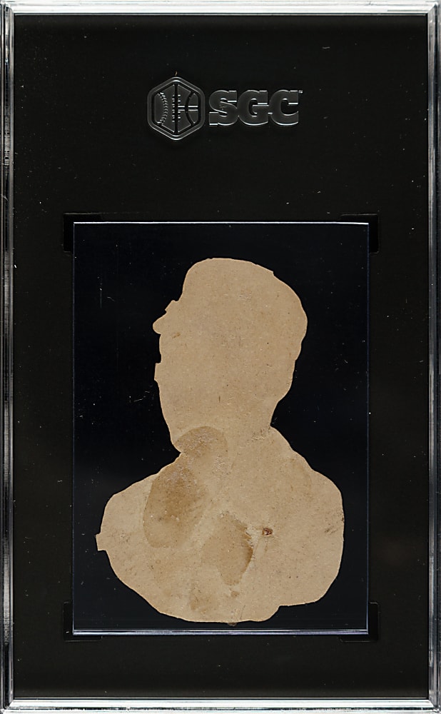 1888 H. D. Smith & Company Baseball Gum Card Die-Cuts Fred Dunlap SGC POOR 1