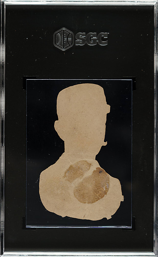 1888 H. D. Smith & Company Baseball Gum Card Die-Cuts Sam Thompson SGC POOR 1