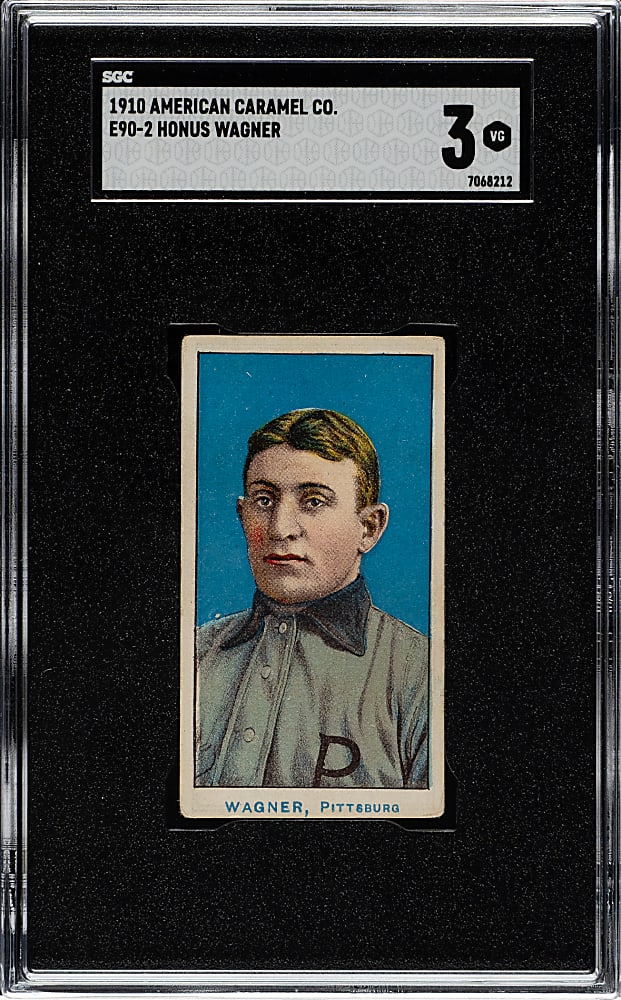 1910 E90-2 American Caramel Honus Wagner SGC VG 3