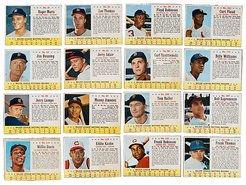 1963 Post Cereal Complete Set (200)