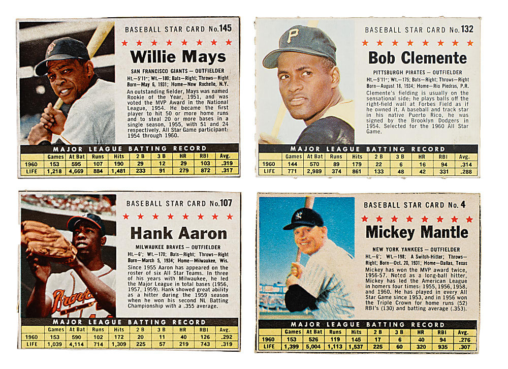 1961 Post Cereal Complete Set (200)