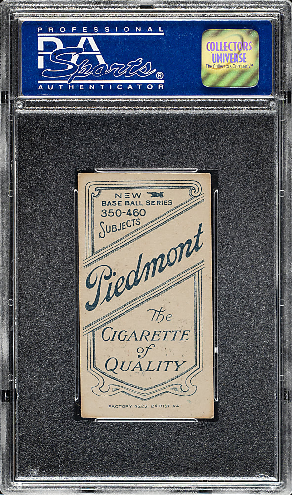 1909-1911 T206 White Border Frank Chance Batting PSA EX 5