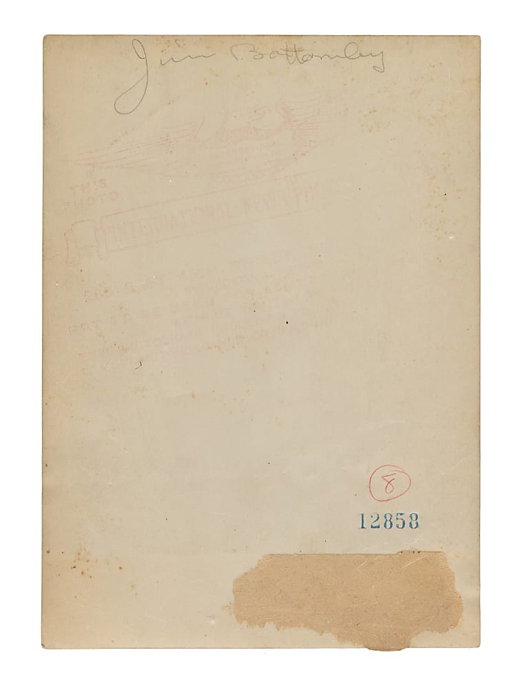 Circa 1920s Jim Bottomley Original International Newsreel Photograph PSA/DNA Type I - Image Used for 1933 R300 George C. Miller Card