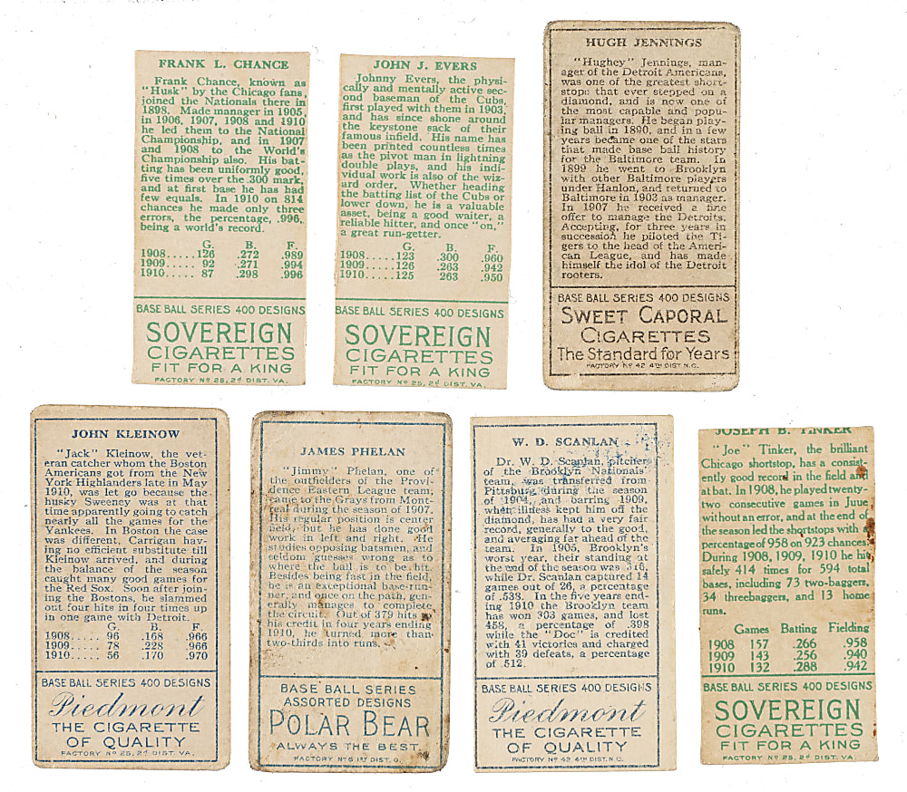 1911 T205 Gold Border Near-Complete Set (199/208) Including 176 PSA- and SGC-Graded Cards