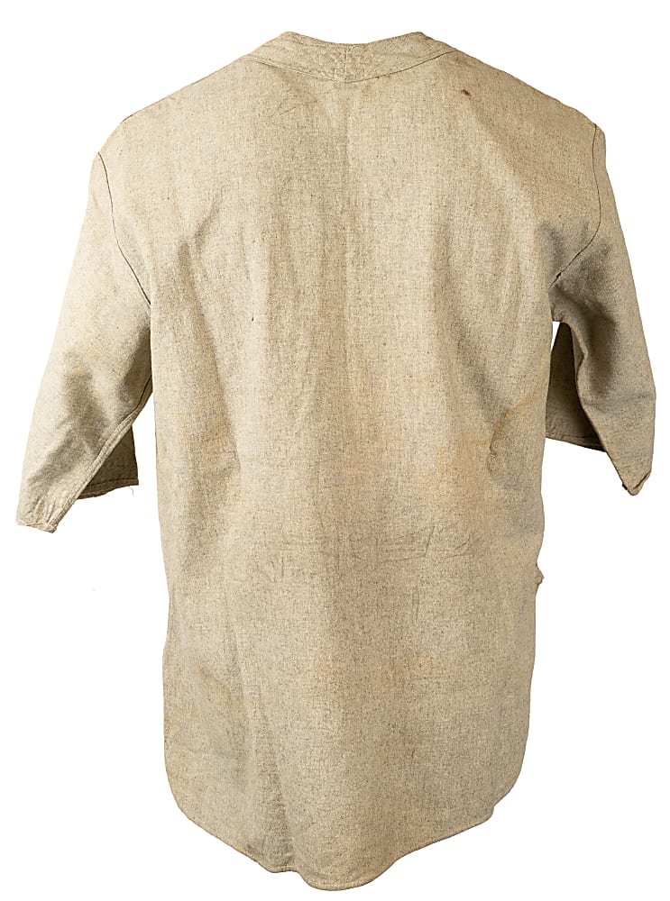Extremely Rare 1907 New York Giants Game-Used Road Jersey MEARS A8 - One-Year Style Jersey