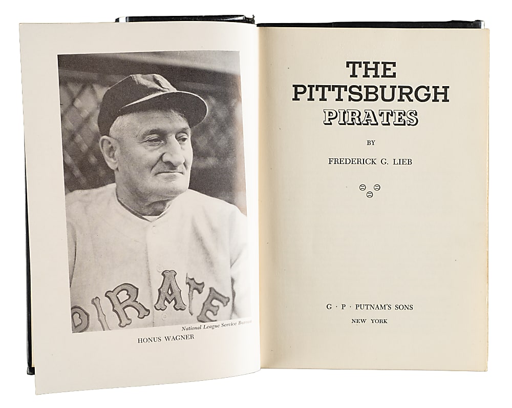 1948 Honus Wagner and Stan Rojek Signed "The Pittsburgh Pirates" Book - JSA