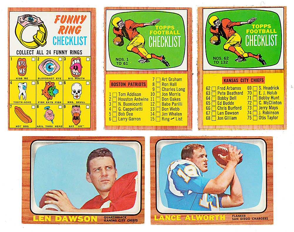 1966 Topps Football Complete Set (132)