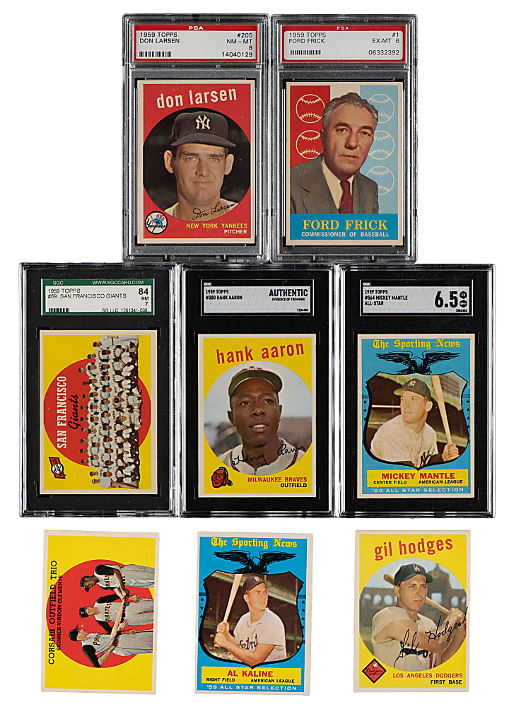 1959 Topps Complete Set (572)