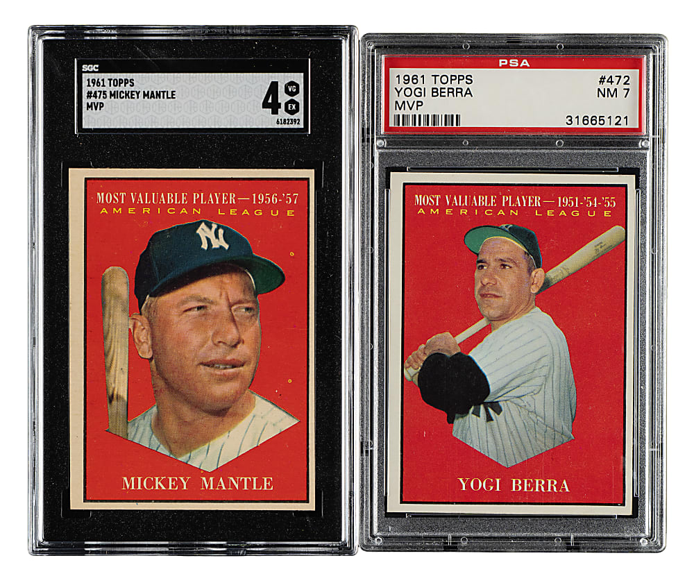 1961 Topps Near-Complete Set (586/587)