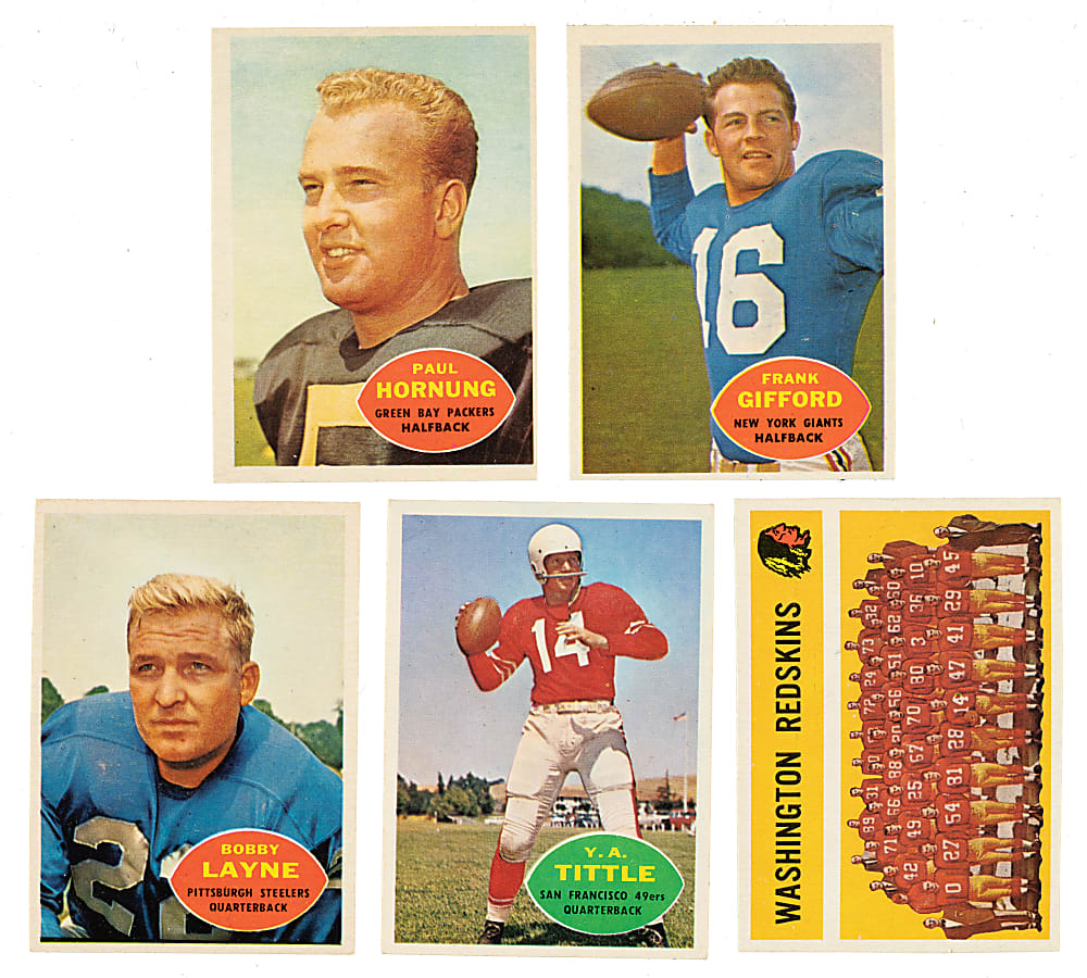 1960 Topps Football Complete Set (132)