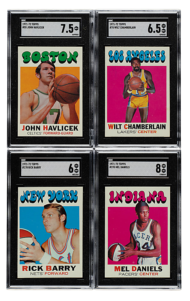 1971-1972 Topps Basketball Complete Set (233)