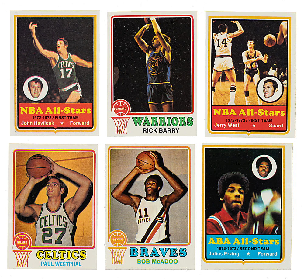 1973-1974 Topps Basketball Complete Set (264)