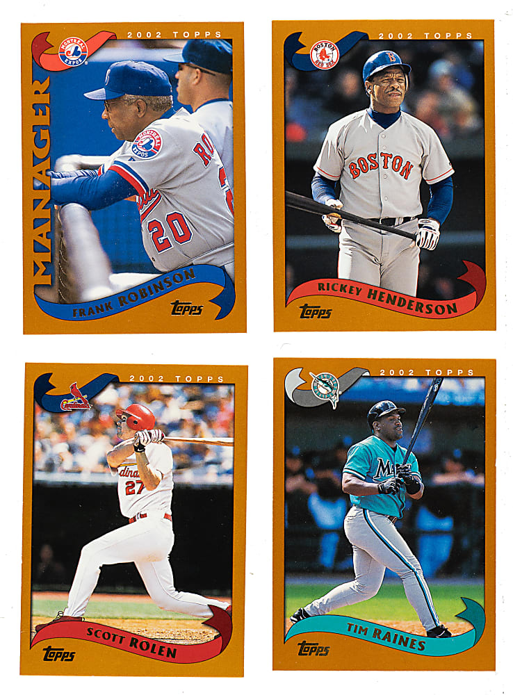 2002 Topps Traded Complete Set (110)