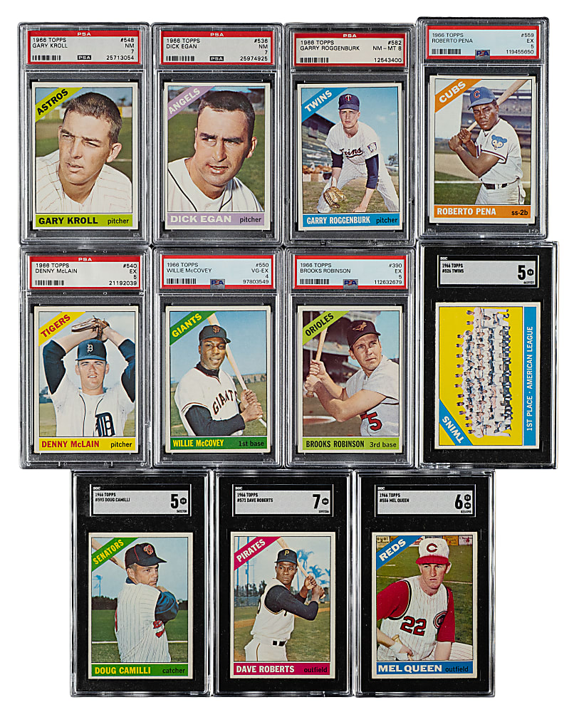 1966 Topps Complete Set (598)