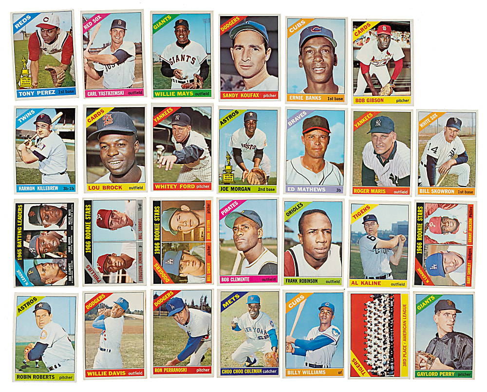 1966 Topps Complete Set (598)