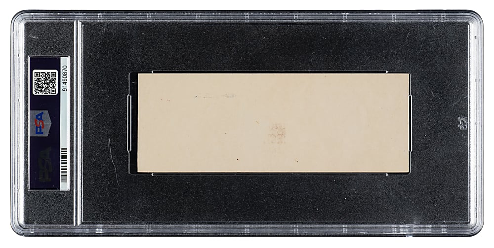 October 28, 1944 Franklin D. Roosevelt Presidential Address Full Ticket PSA VG-EX 4