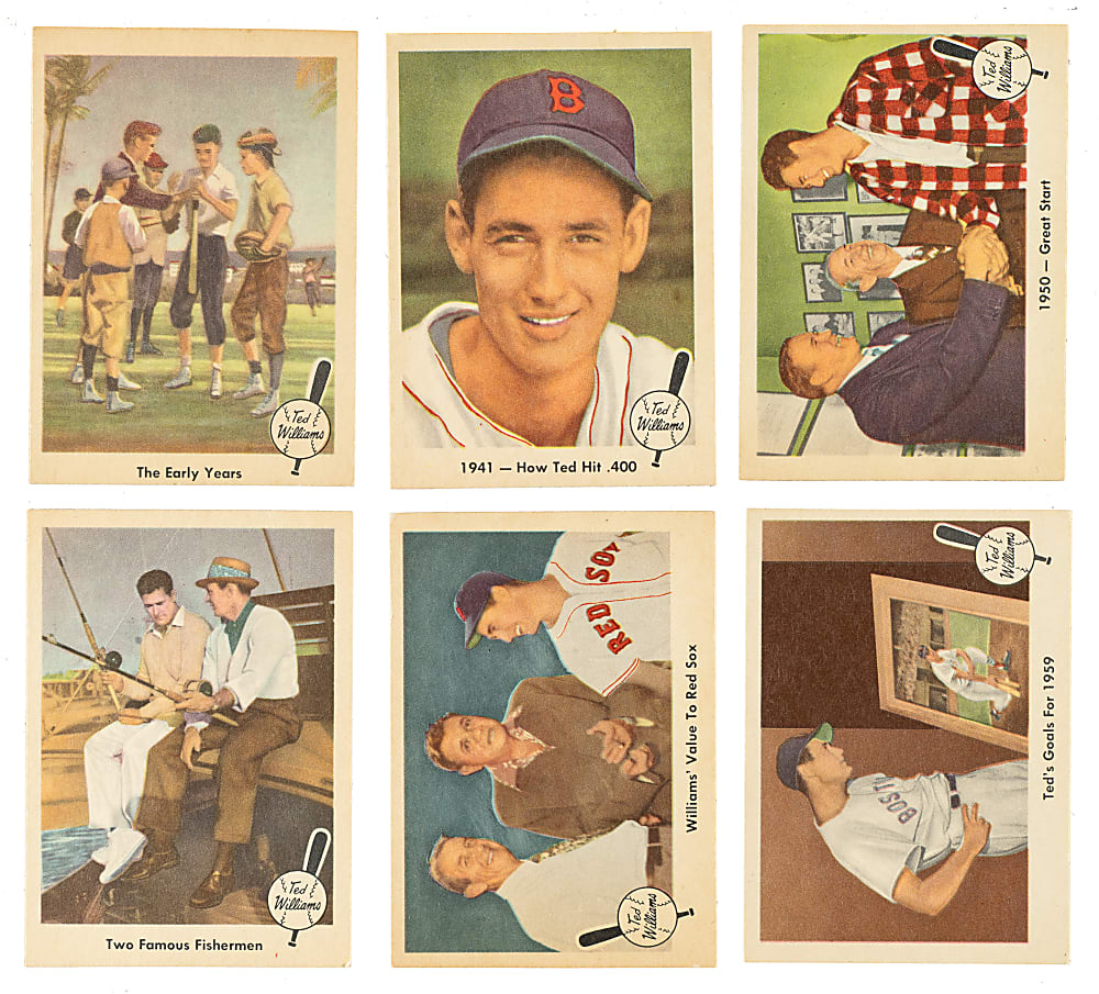 1959 Fleer Ted Williams Near-Complete Set (79/80)