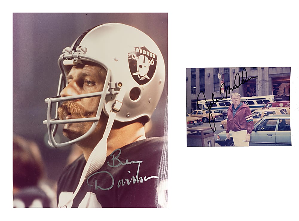 Oakland Raiders Signed Photograph Collection (212) Including George Blanda, Fred Biletnikoff, and John Madden