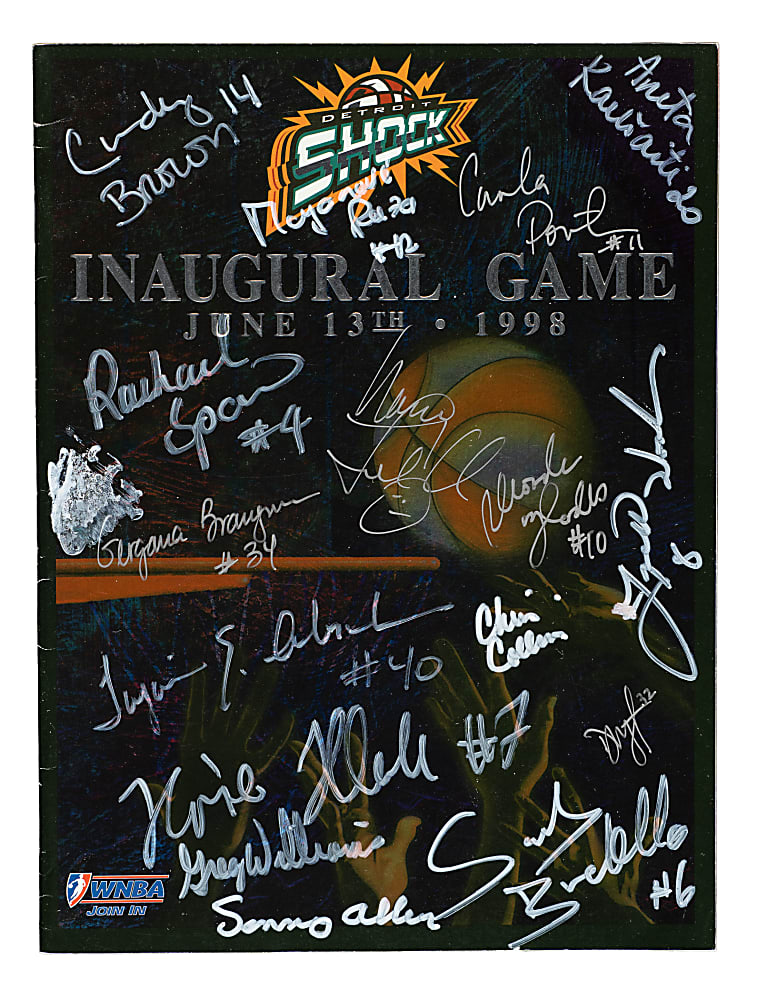 1947 to 1998 Basketball Multi-Signed Program and Magazine Collection (11) Including Oscar Robertson, Bob Cousy, and George Mikan