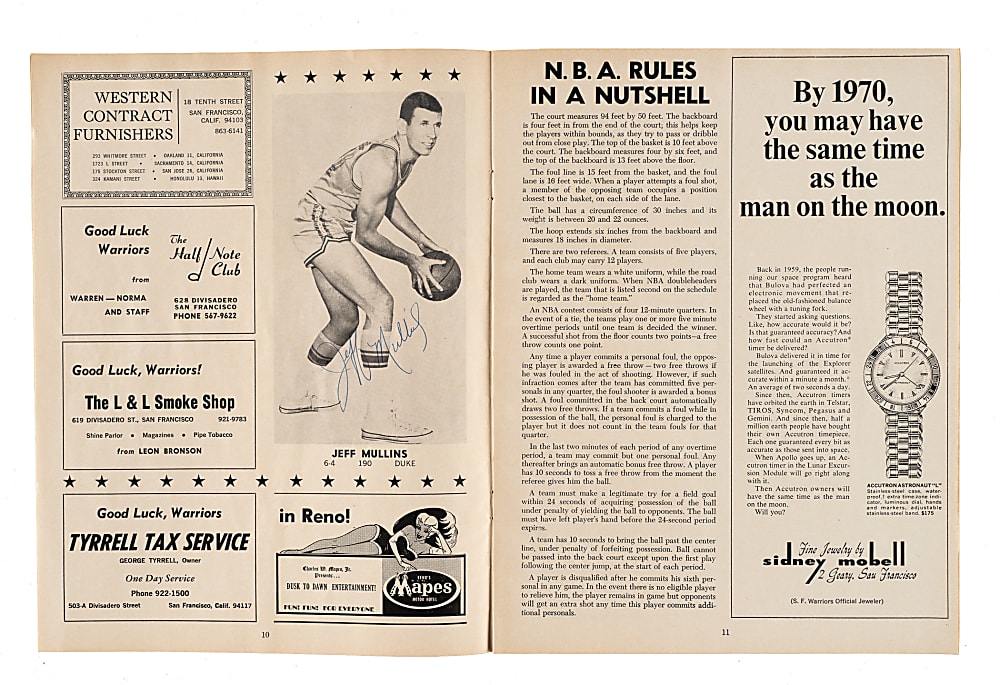1947 to 1998 Basketball Multi-Signed Program and Magazine Collection (11) Including Oscar Robertson, Bob Cousy, and George Mikan