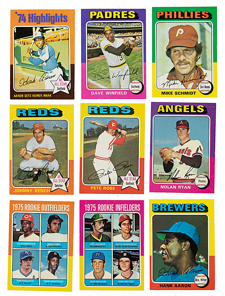 1975 Topps Complete Set (660)