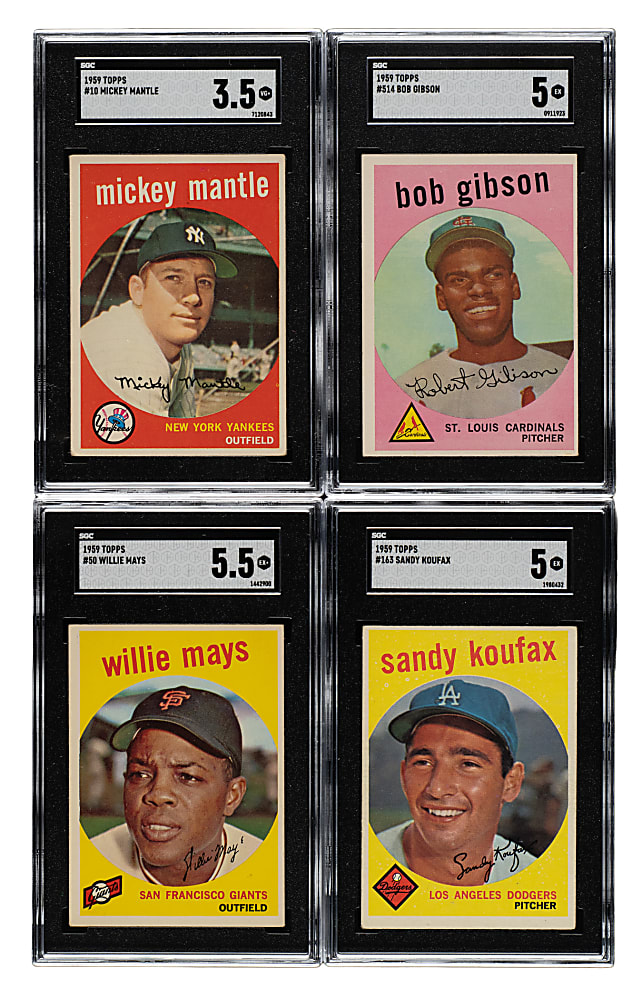 1959 Topps Complete Set (572)