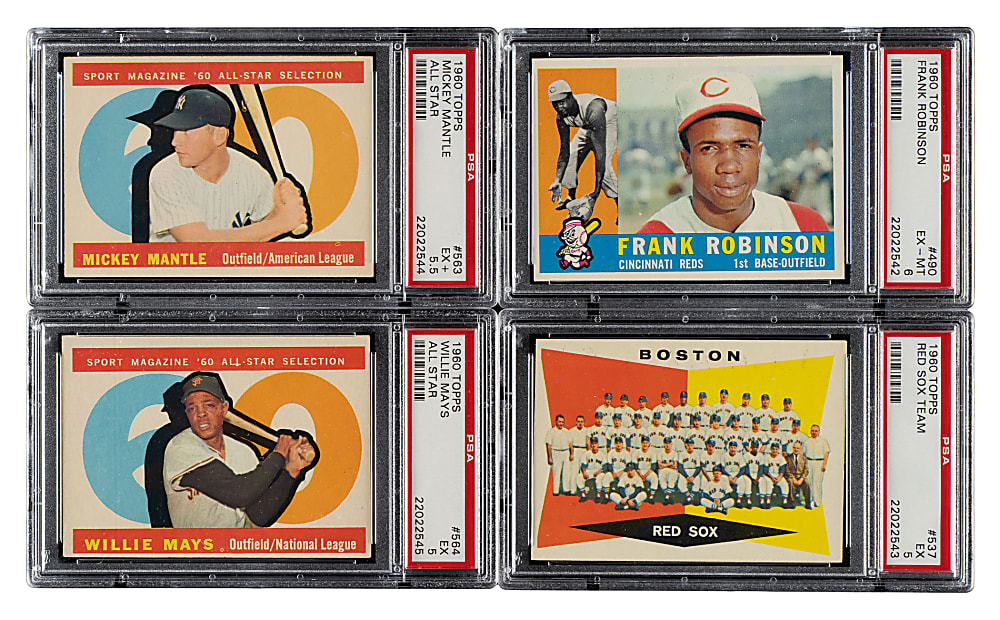 1960 Topps Complete Set (572)