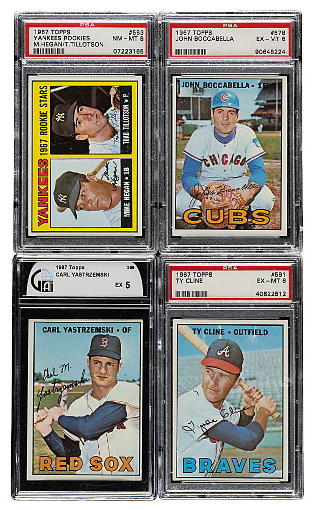 1967 Topps Complete Set (609)