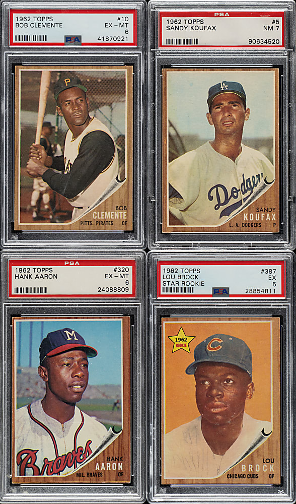 1962 Topps Complete Set (598)