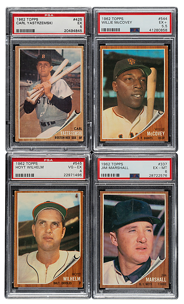 1962 Topps Complete Set (598)