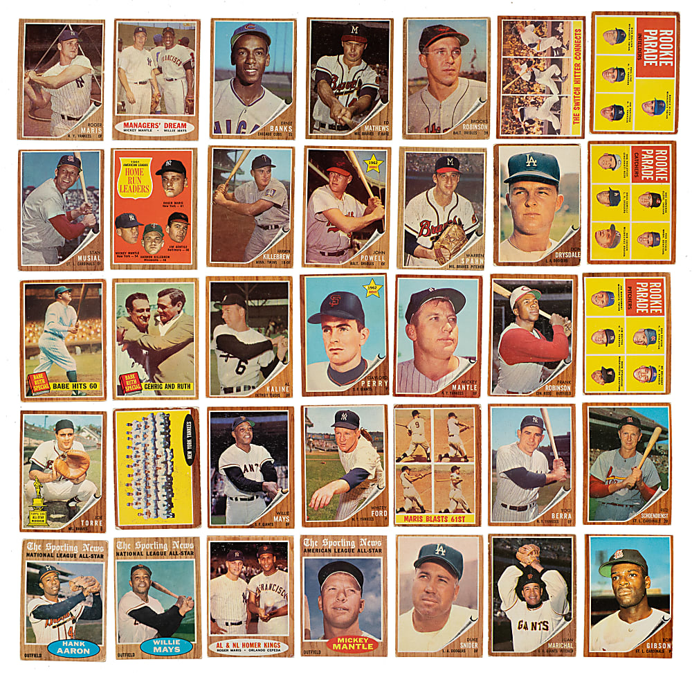 1962 Topps Complete Set (598)