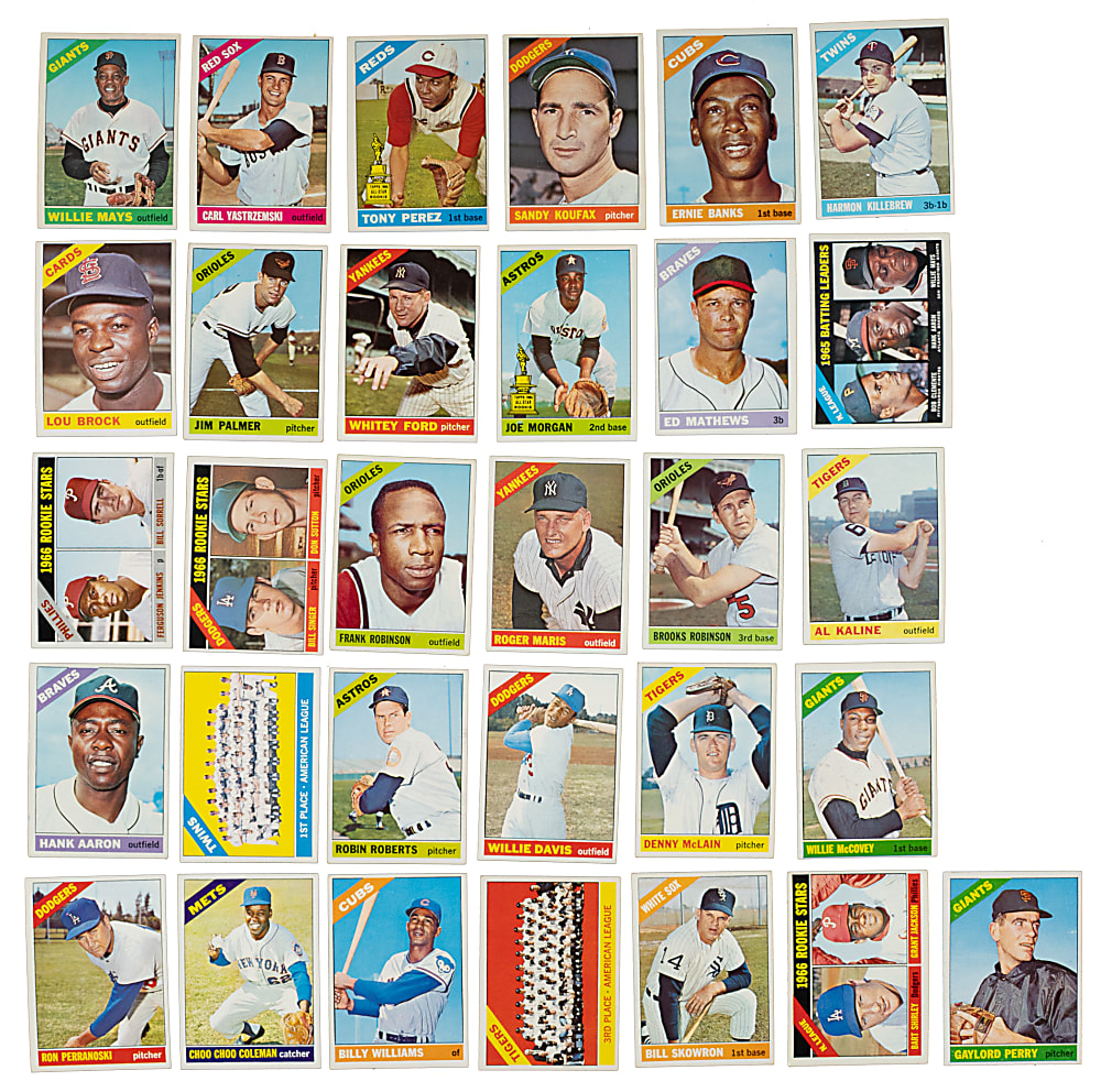 1966 Topps Complete Set (598)