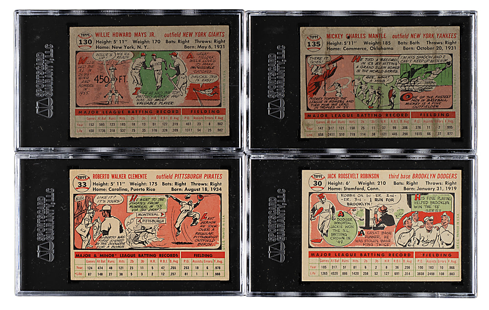 1956 Topps Complete Set (340) Plus Two Checklists and Six Team Variations