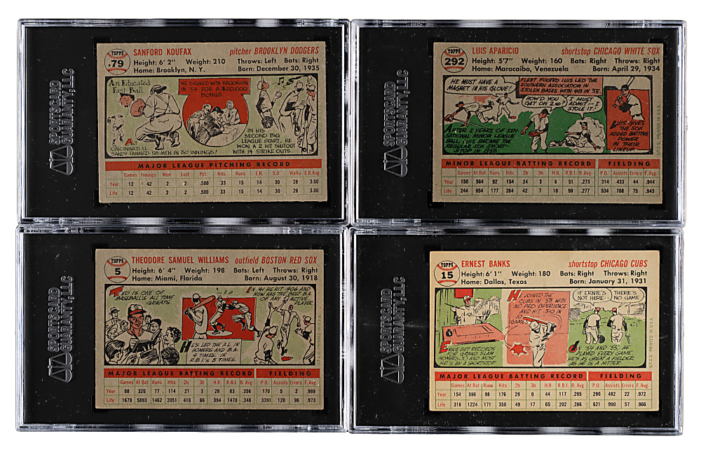 1956 Topps Complete Set (340) Plus Two Checklists and Six Team Variations