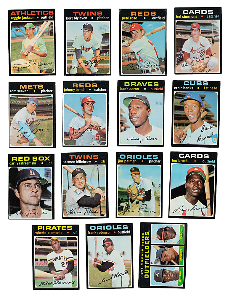 1971 Topps Complete Set (752)